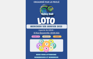 Loto du Club 1er Janvier 2025